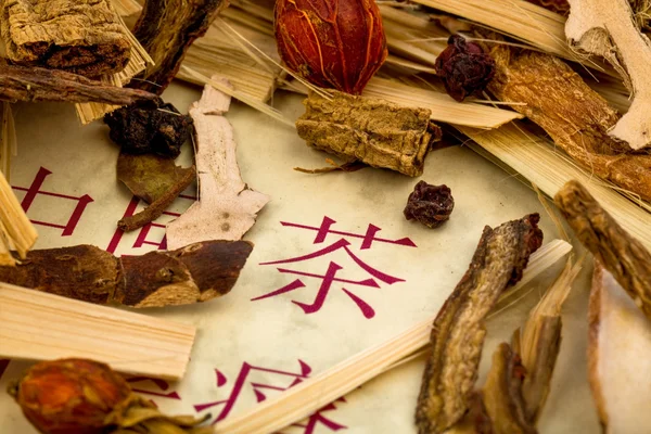 Çay geleneksel Çin tıbbı — Stok fotoğraf