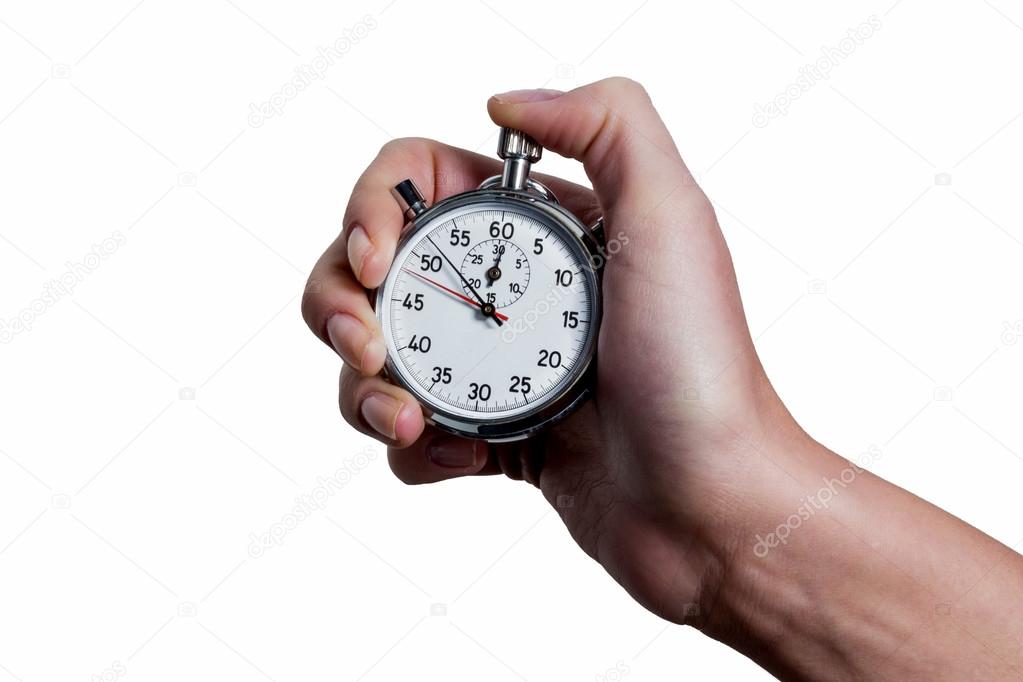 stopwatch hand watch