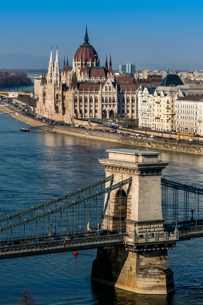 Ungarn, Budapest, Parlament — Stockfoto