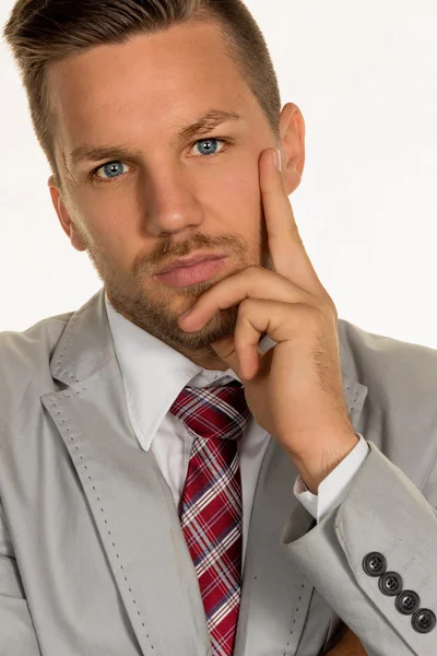 Pensive manager — Stock Photo, Image