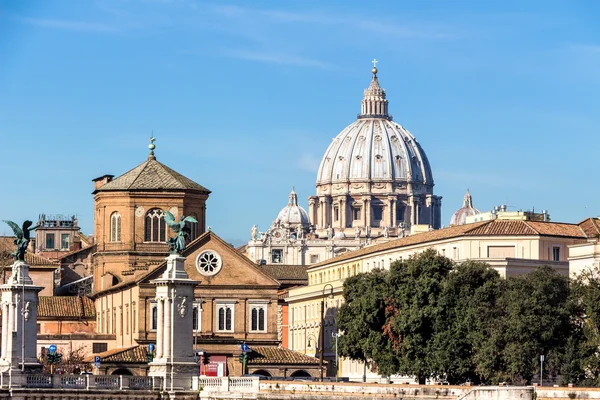 Itálie, Řím, bazilika st. peters — Stock fotografie