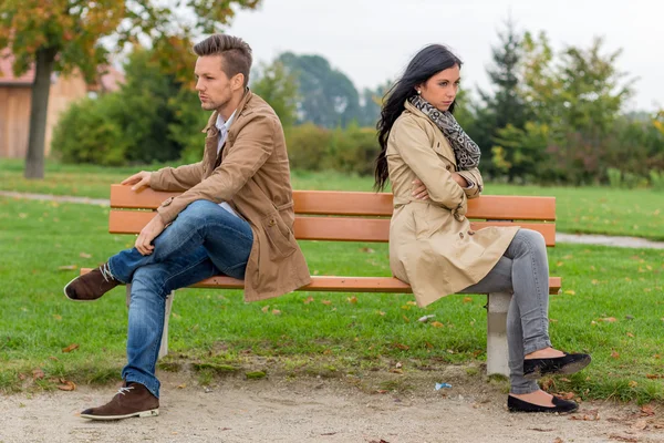 Couple arguing — Stock Photo, Image