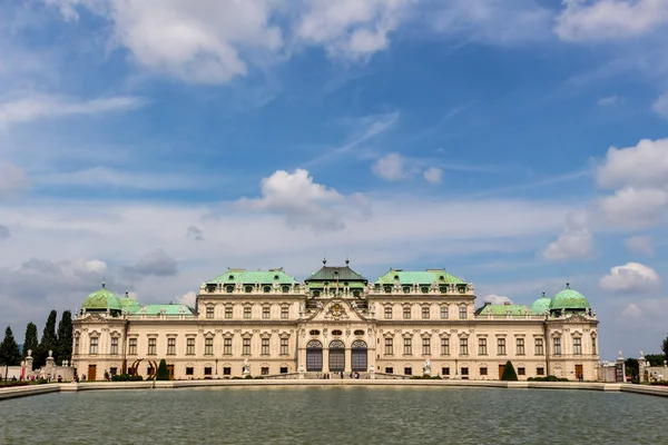 奥地利，维也纳，贝尔维德雷宫 — 图库照片