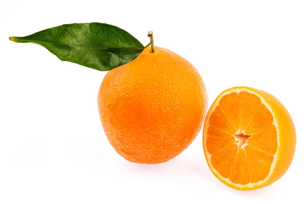 Отражение апельсина — стоковое фото