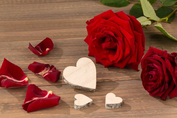 Roses for valentines day and mothers day — Stock Photo, Image