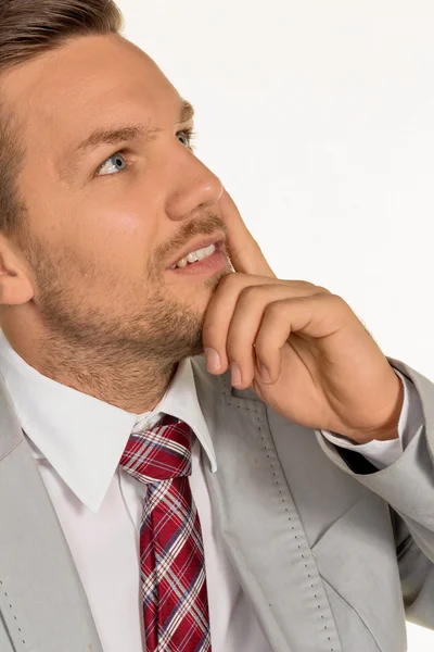 Pensive manager — Stock Photo, Image