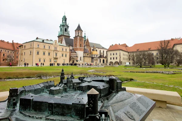 Polen, Krakau, Burg — Stockfoto