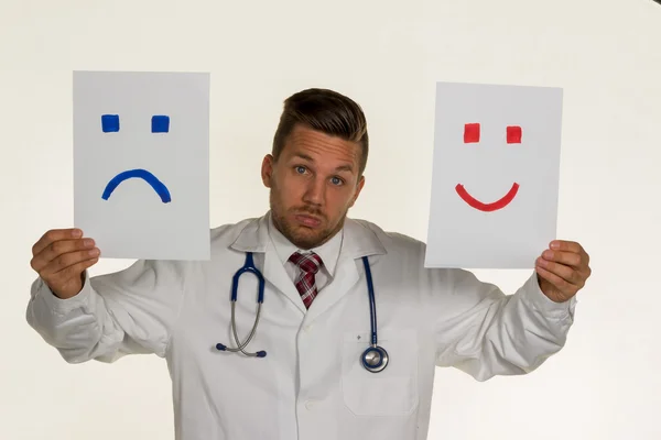 Lachen oder Weinen — Stockfoto