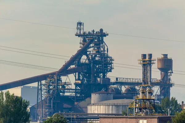 Blast Furnace Staalfabriek — Stockfoto