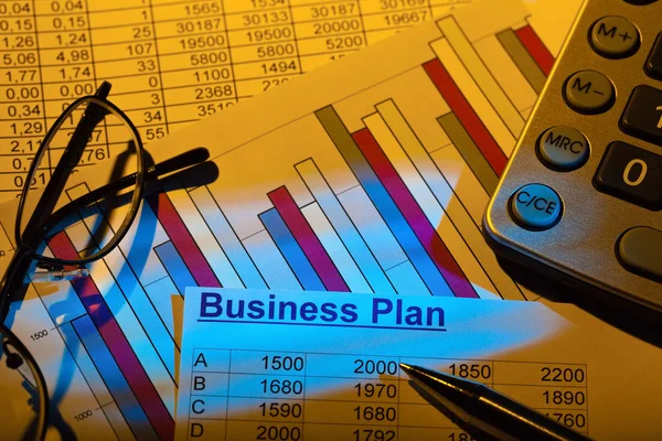 Business plan — Stock Photo, Image