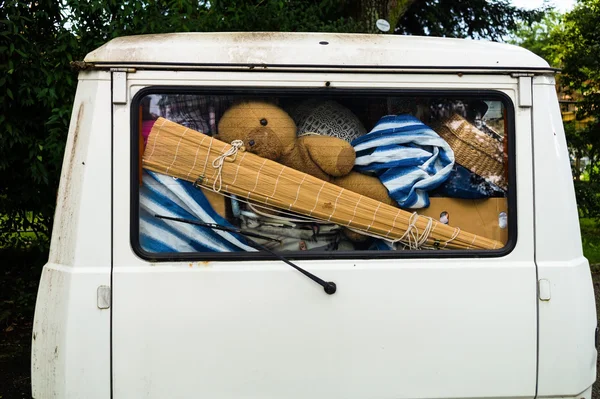 Minibus, sovraccarico — Foto Stock