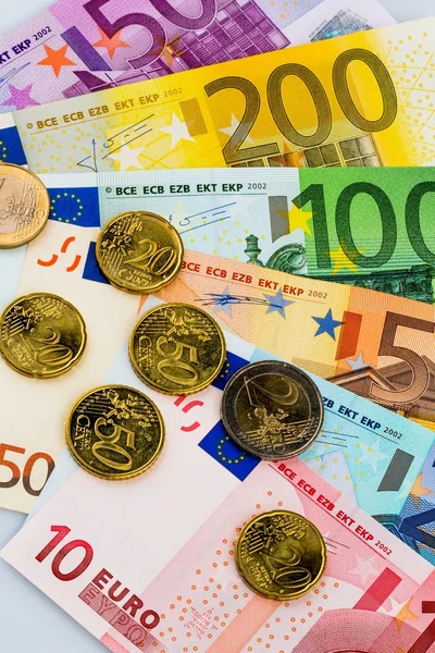 Euro-bankjegyek — Stock Fotó