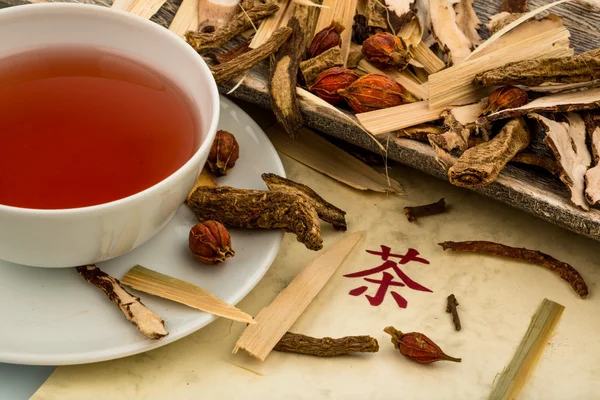 Tee für die traditionelle chinesische Medizin — Stockfoto
