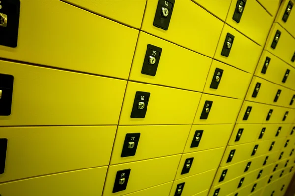 Mailboxes at the post office — Stock Photo, Image