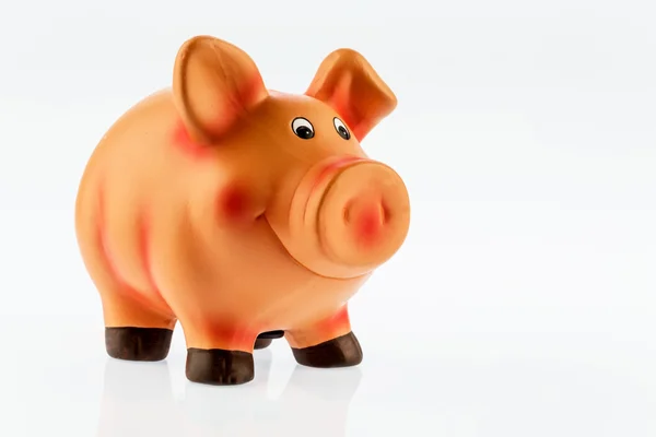 Piggy Bank op een witte achtergrond — Stockfoto