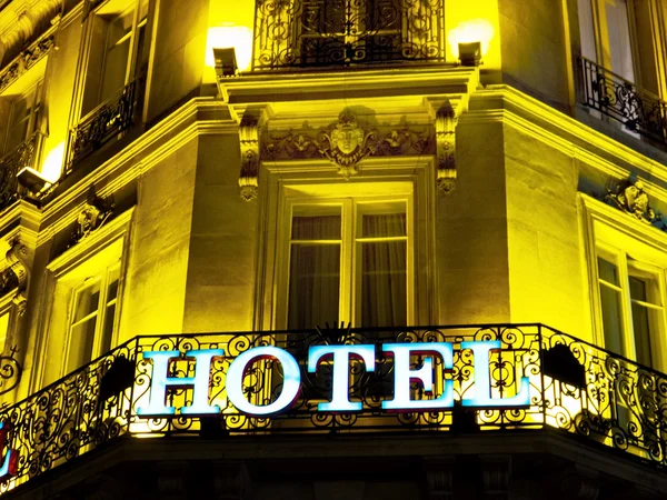 París, Francia. hotel — Foto de Stock