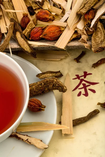 Tea for traditional chinese medicine — Stock Photo, Image