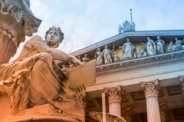 Oostenrijk, Wenen, Parlement — Stockfoto