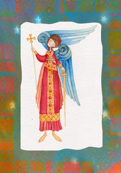 Illustration of Guardian Angel — Stock Photo, Image