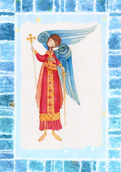 Illustration of Guardian Angel — Stock Photo, Image