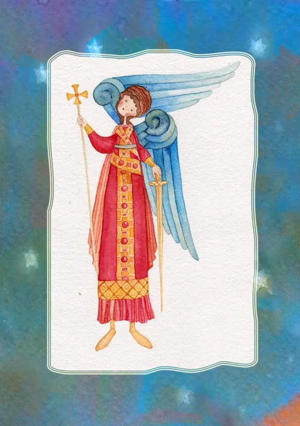 Illustration of Guardian Angel — Stock Photo, Image