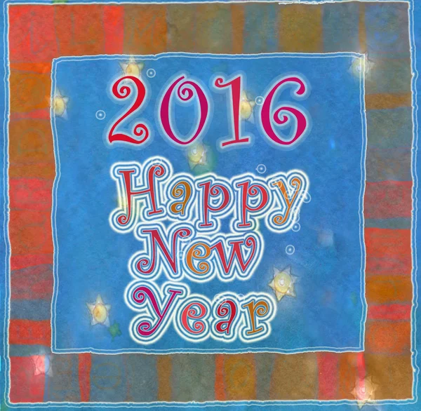 Happy new year 2016 — Stock Photo, Image