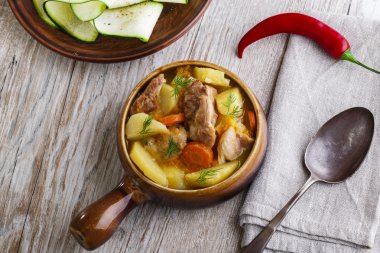 Et ve patates kızartma