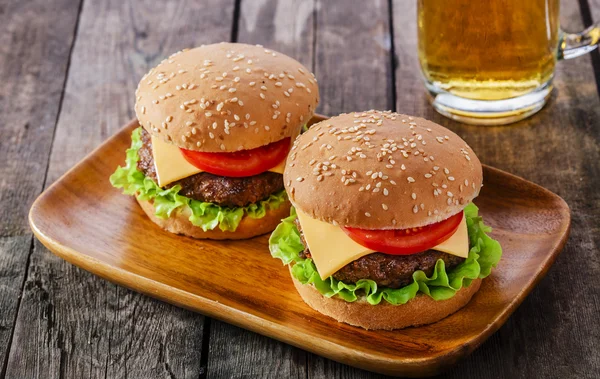 Mini hamburger — Stock Photo, Image