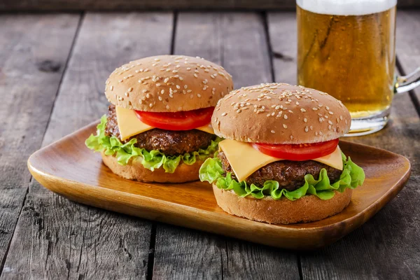 Mini hamburguesa — Foto de Stock