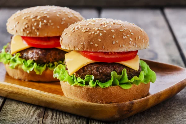 Mini hamburguesa — Foto de Stock