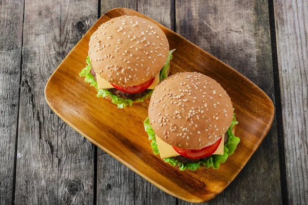 Mini hamburger — Stock Photo, Image