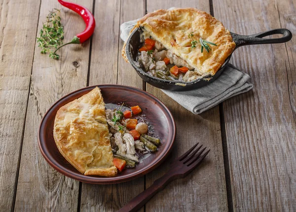 Tarta de pollo —  Fotos de Stock