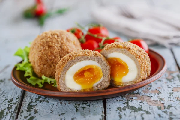 Eggs on Scottish — Stock Photo, Image