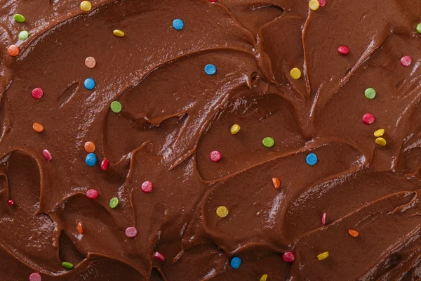 Textura de mantequilla de chocolate helado —  Fotos de Stock