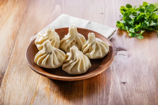 Khinkali. — Foto de Stock