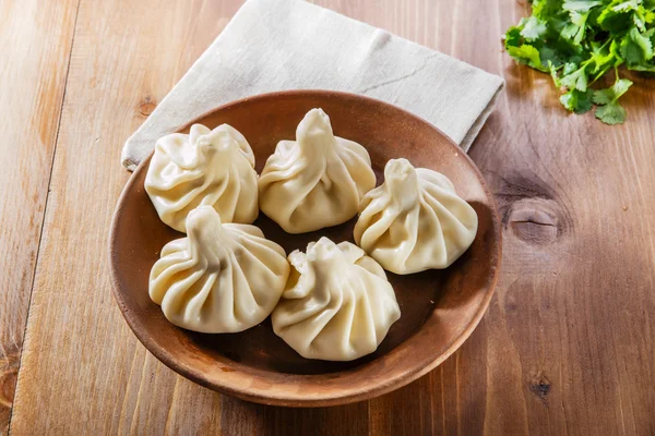 Khinkali. — Foto de Stock