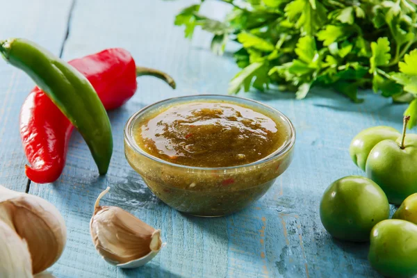 Salsa verde tkemali — Foto de Stock