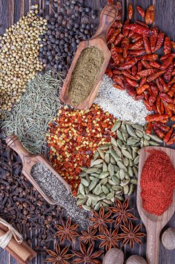 farklı baharatlar 