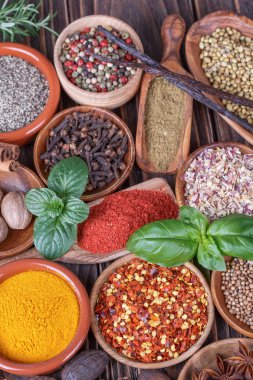 farklı baharatlar 