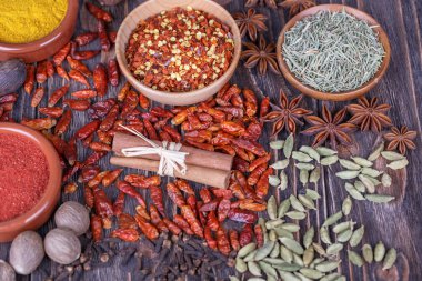 farklı baharatlar 