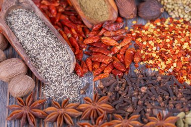 farklı baharatlar 