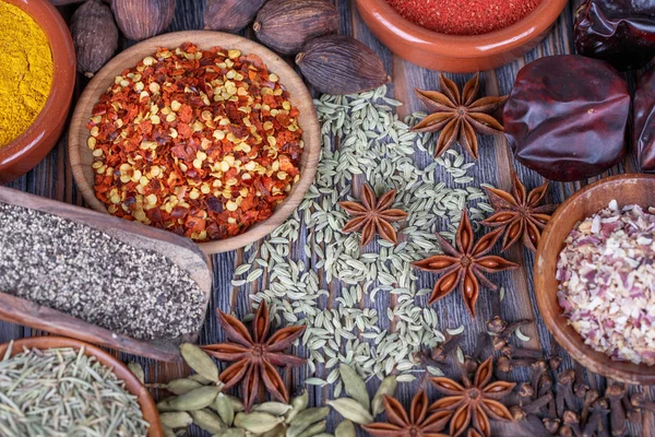 Different  spices — Stock Photo, Image