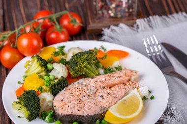 buğulama salmon