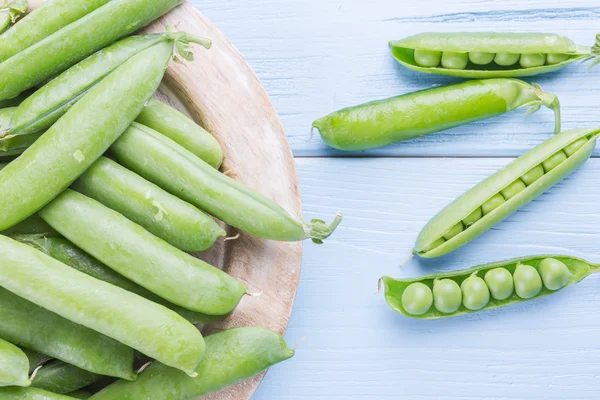 Guisantes verdes frescos — Foto de Stock