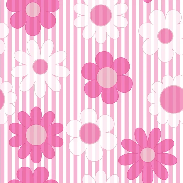 Modèle floral sans couture — Image vectorielle