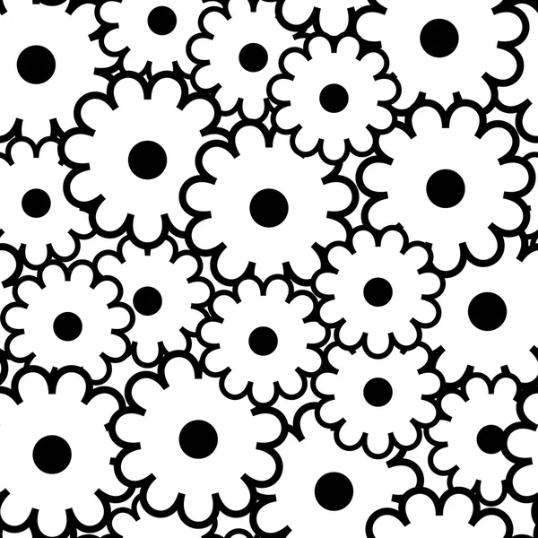 Seamless floral pattern — Stock Vector