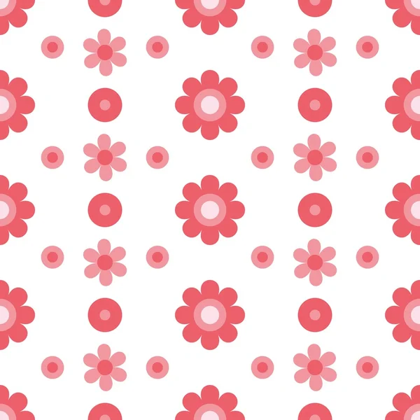 Modèle floral sans couture — Image vectorielle