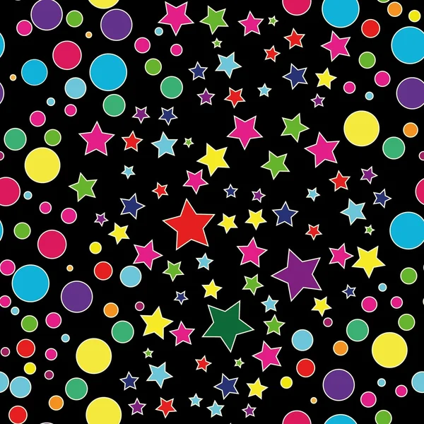 Seamless star pattern — Stock Vector