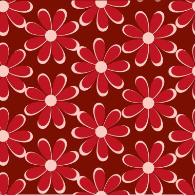 Kusursuz çiçek deseni