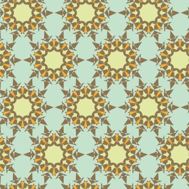 Dikişsiz süsleme desen